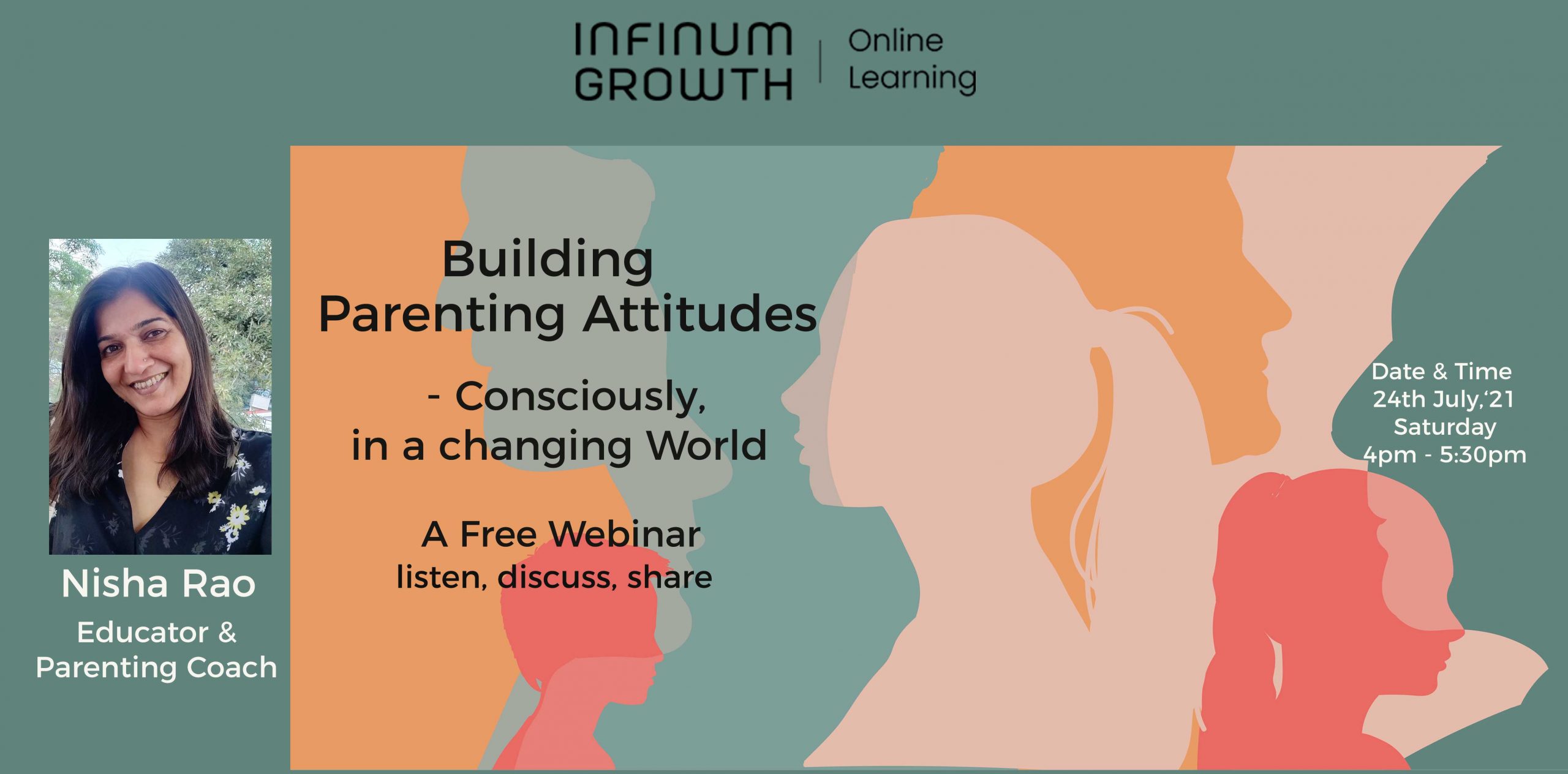 Building Parenting Attitudes – Consciously; in a Changing World – Free Webinar