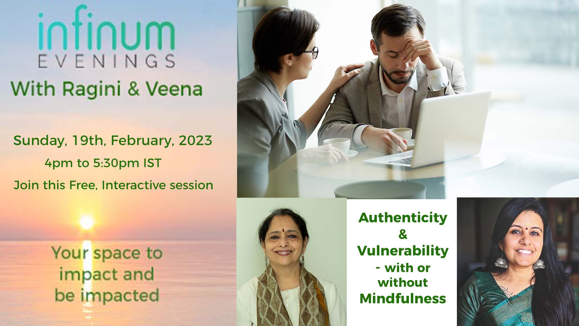 Infinum Evenings : Authenticity & Vulnerability – with or without Mindfulness. An interactive Session.