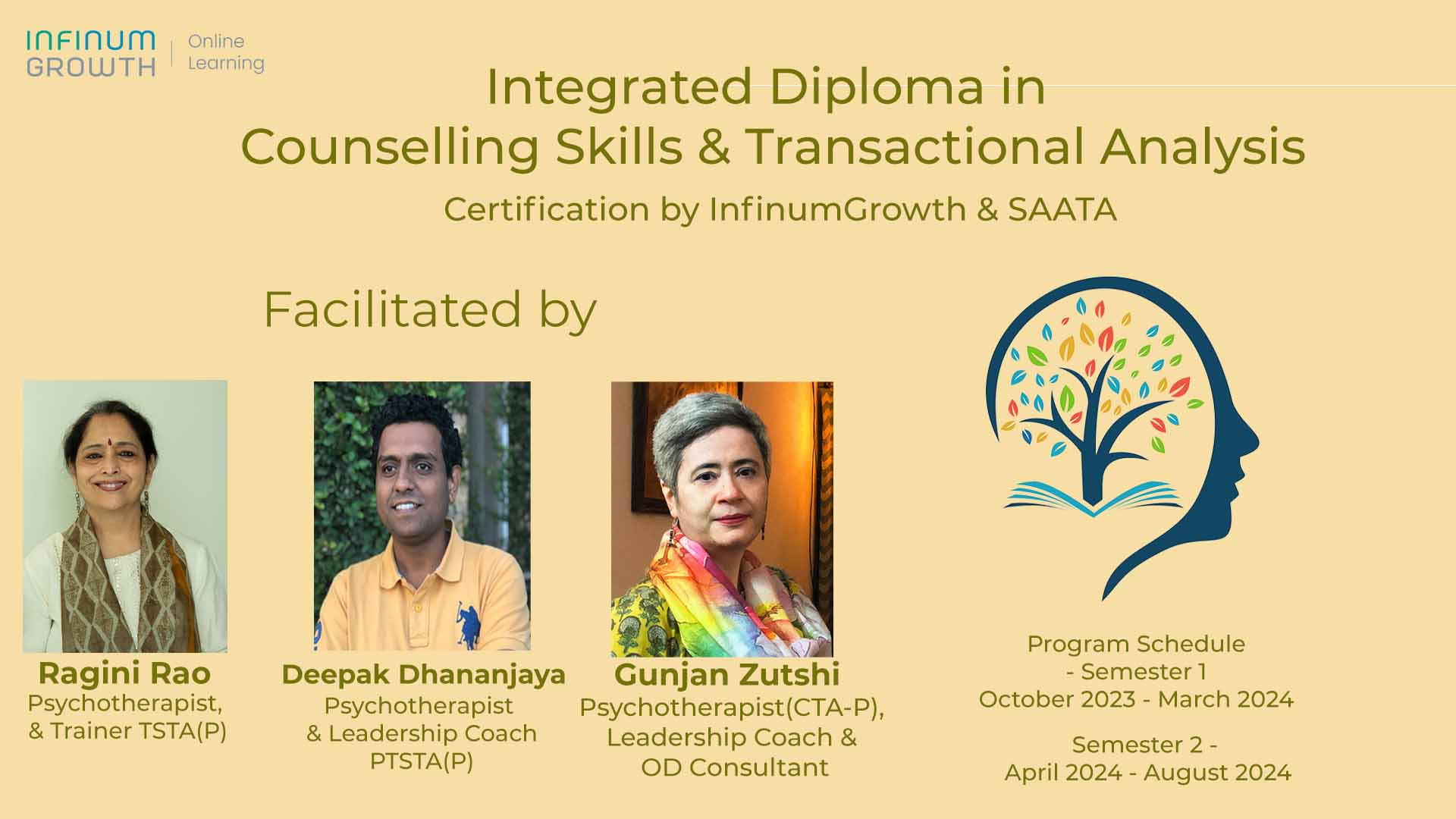 Integrated Diploma in Counselling skills & Transactional Analysis