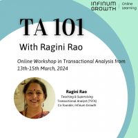 TA 101: Online Workshop in Transactional Analysis;13th-15th March,2024