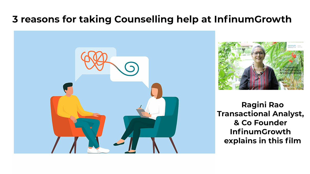 3 reasons for taking Counselling help at InfinumGrowth