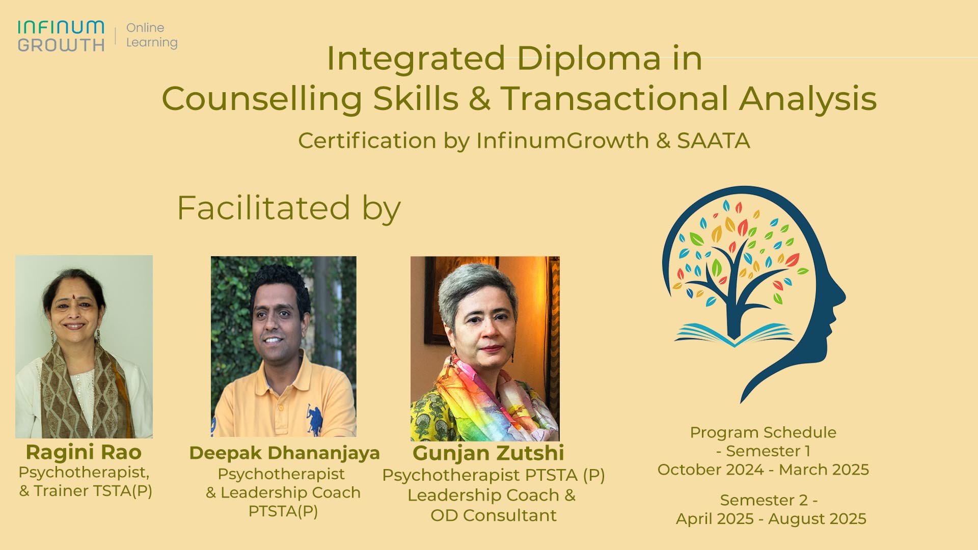 Integrated Diploma in Counselling skills and Transactional Analysis