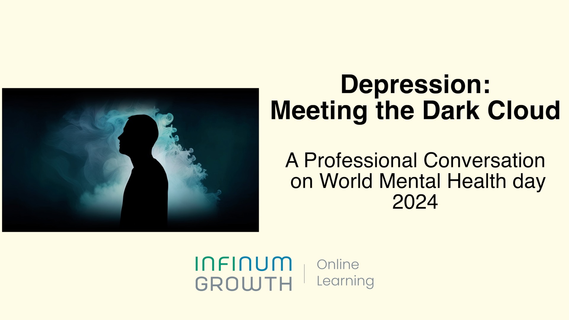 Depression : Meeting the Dark Cloud – A conversation on Mental Health Day