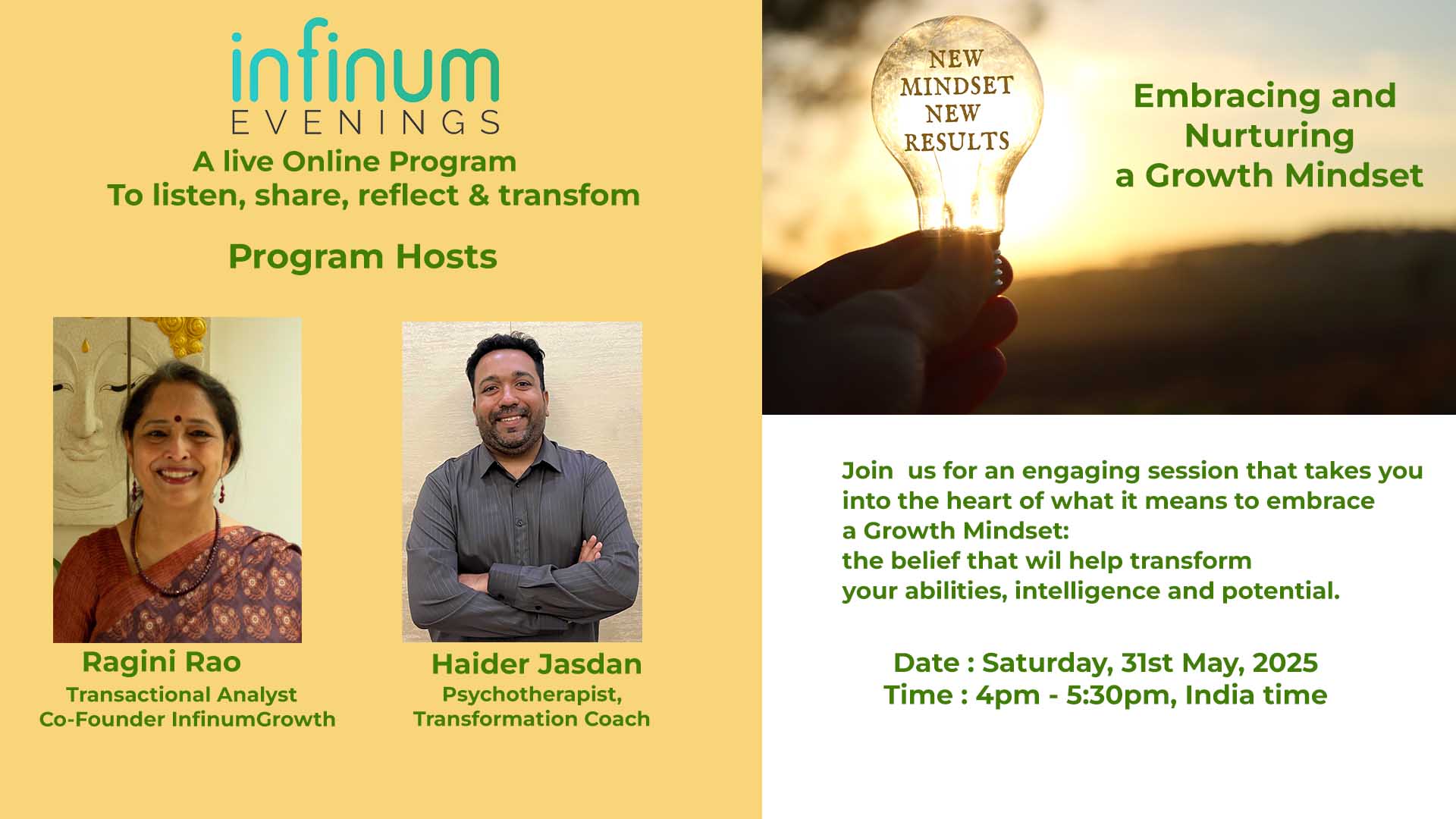 Infinum Evenings : Embracing and Nurturing a Growth Mindset