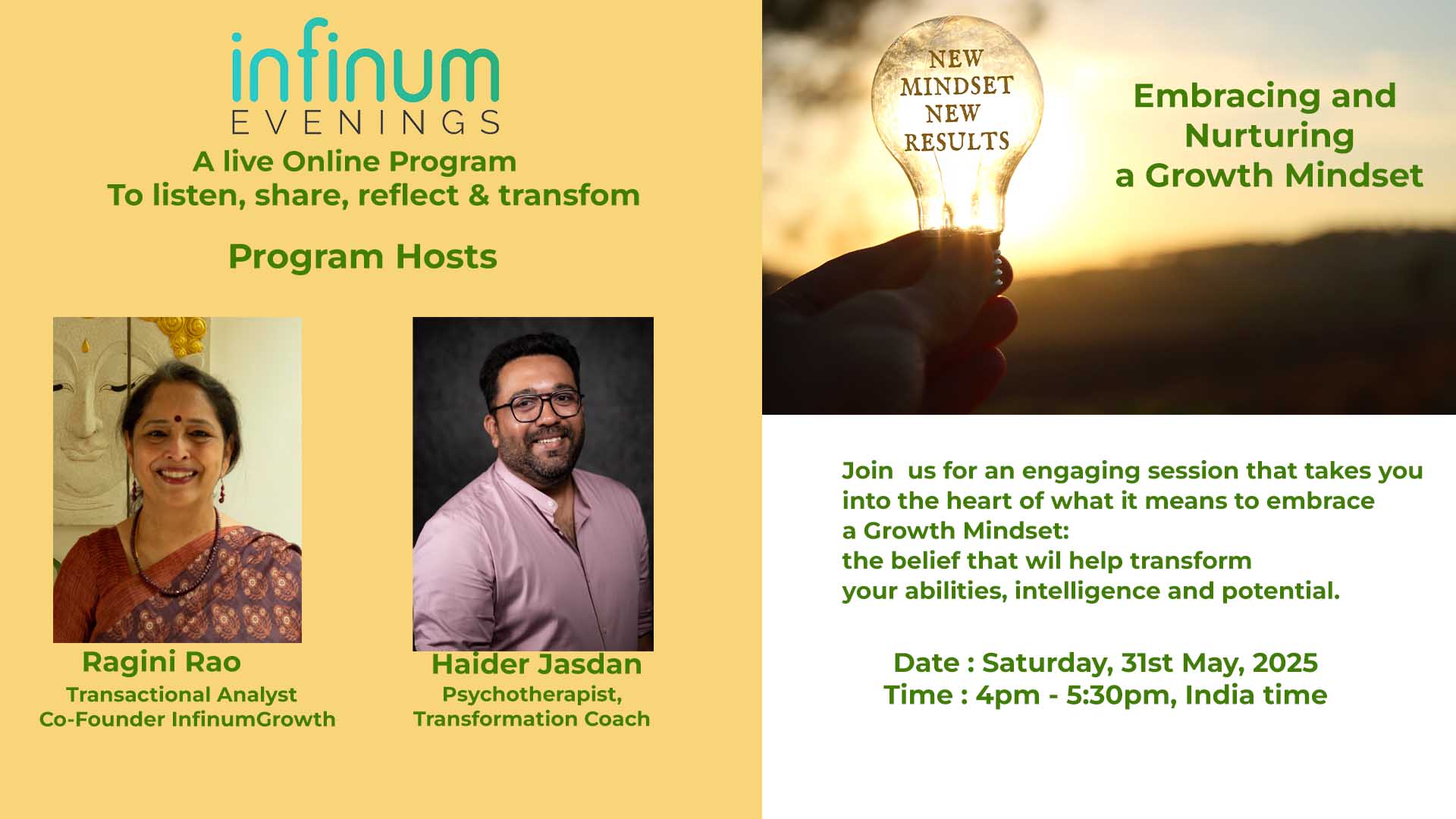 Infinum Evenings : Embracing and Nurturing a Growth Mindset