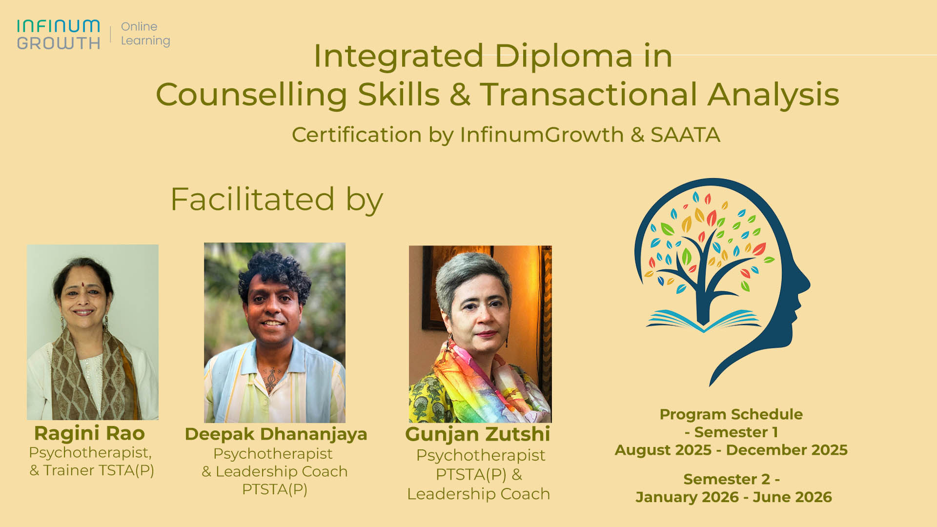Integrated Diploma in Counselling skills and Transactional Analysis