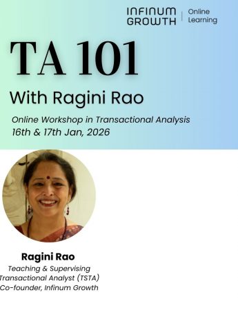 TA 101: Online Workshop in Transactional Analysis; 16th , 17th Jan 26