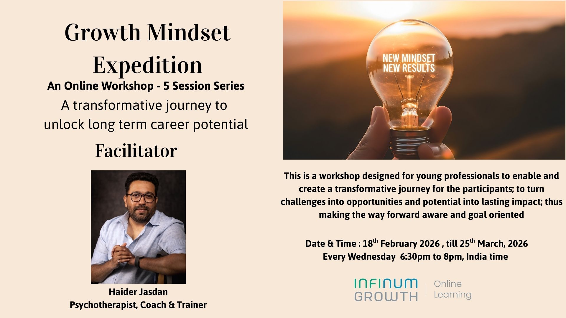 Growth Mindset Expedition – A transformative Journey to unlock long term career potential