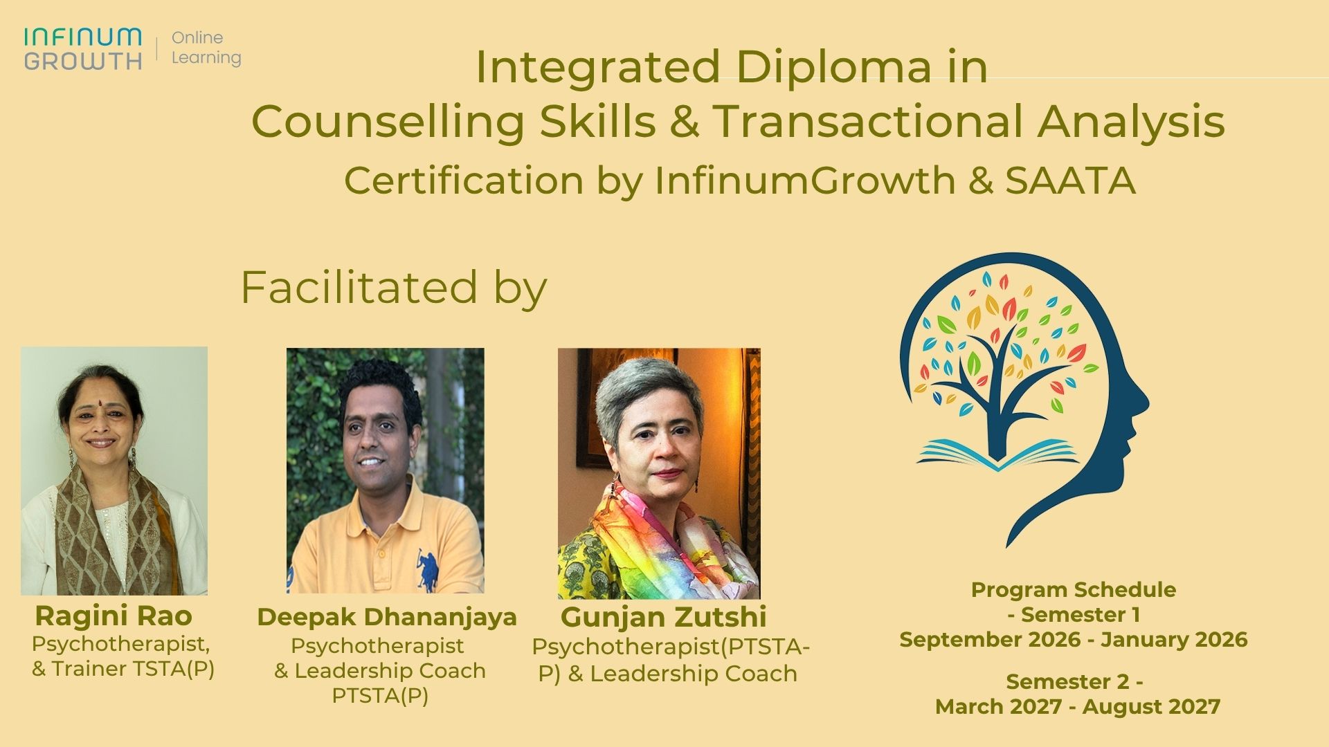 Integrated Diploma in Counselling skills and Transactional Analysis